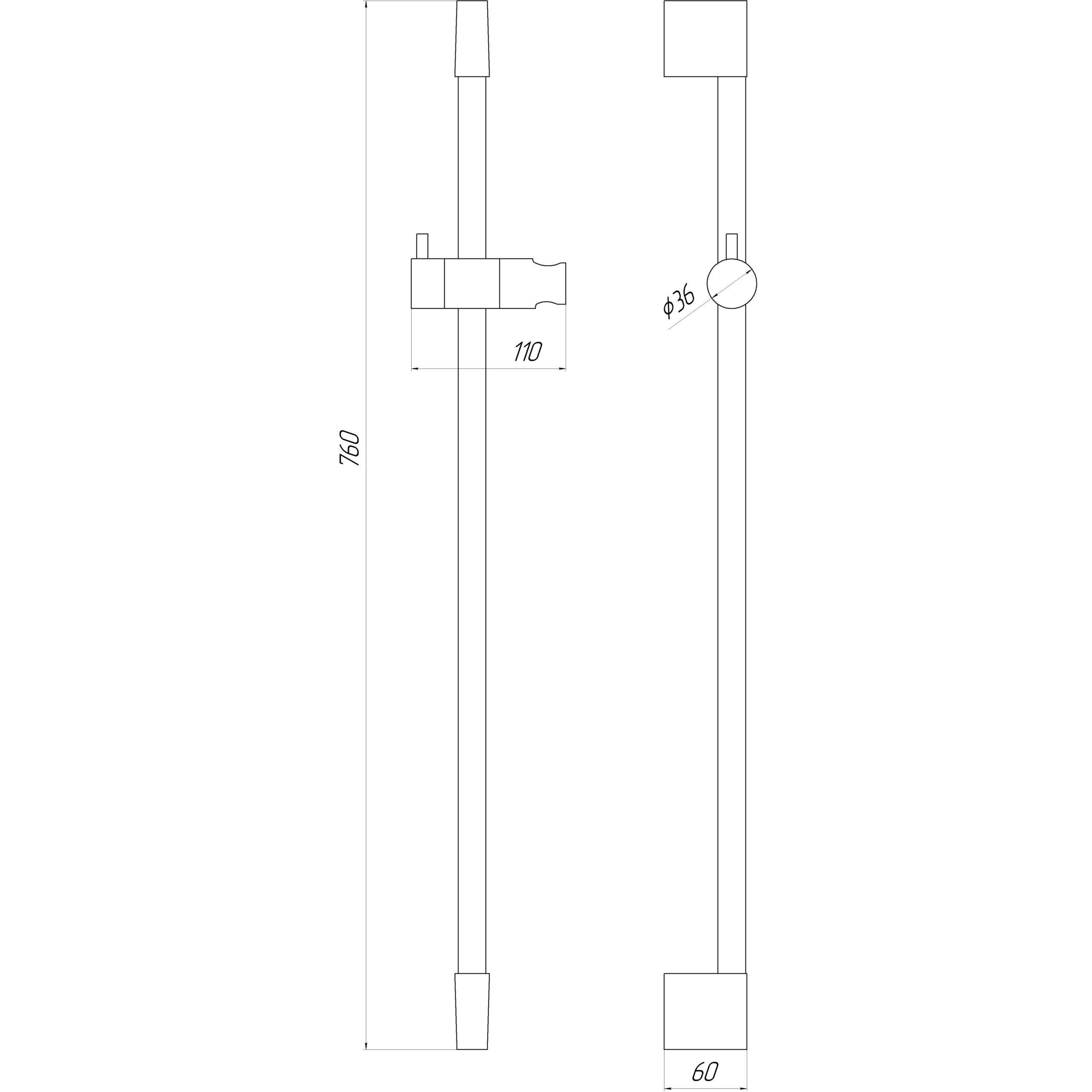 Душевая стойка TOPAZ SARDINIA TS-08107-BB - фото 5