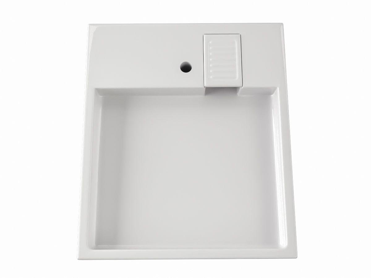 Умывальник на стиральную машину акриловый Redokss San TITAN 60х70 см - фото 5