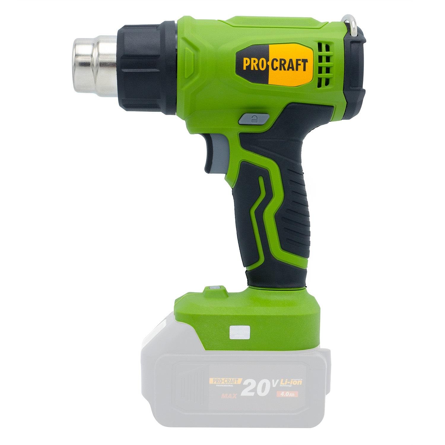 Фен акумуляторний промисловий ProCraft PH24 без акб та зп (030248)