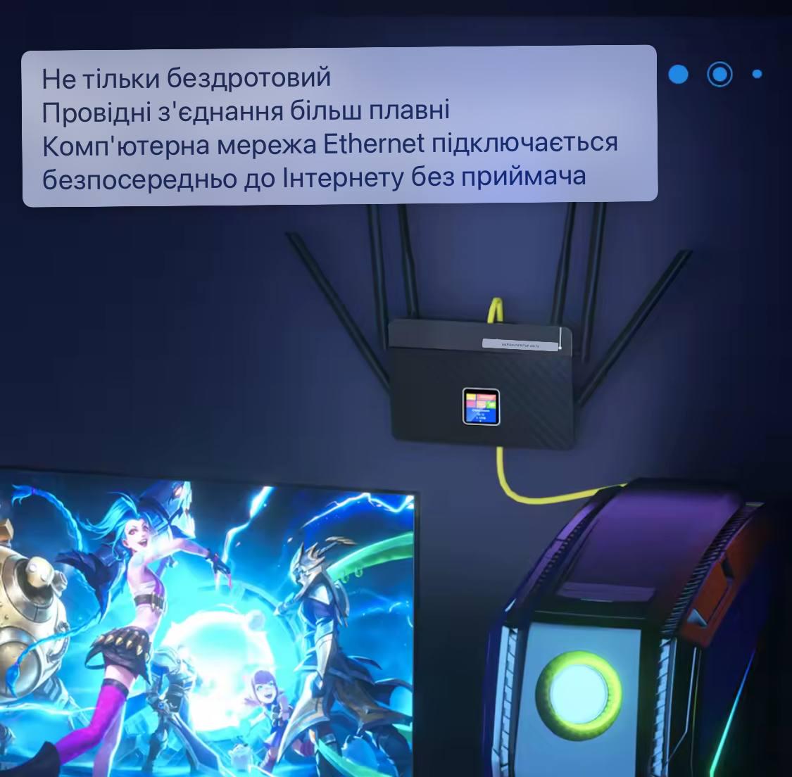 Маршрутизатор KuWfi 4G LTE SIM WAN/LAN із вбудованим акумулятором та екраном 5200 mAh - фото 2 Маршрутизатор KuWfi 4G LTE SIM WAN/LAN із вбудованим акумулятором та екраном 5200 mAh - фото 2