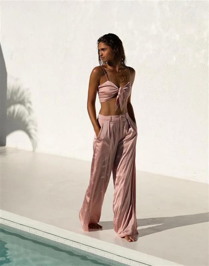 Костюм женский летний Beach Bunny L Розовый (S13839TPBBpink)