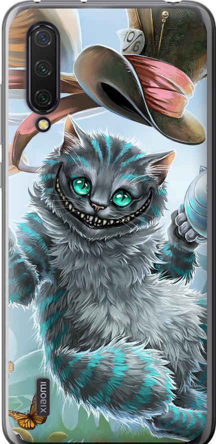 Чехол на Xiaomi Mi 9 Lite Чеширский кот 2 (3993u-1834-42517)