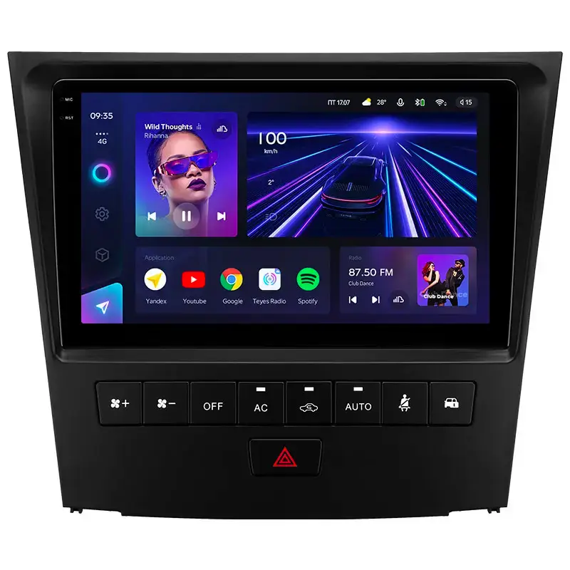 Автомагнитола штатная Teyes CC3 2К для Lexus GS300 S190 GS350 GS400 GS430 GS450h GS460 GS 3 2004-2011 Android CC3 2К 4/64G Wi-Fi/4G (1877393543)