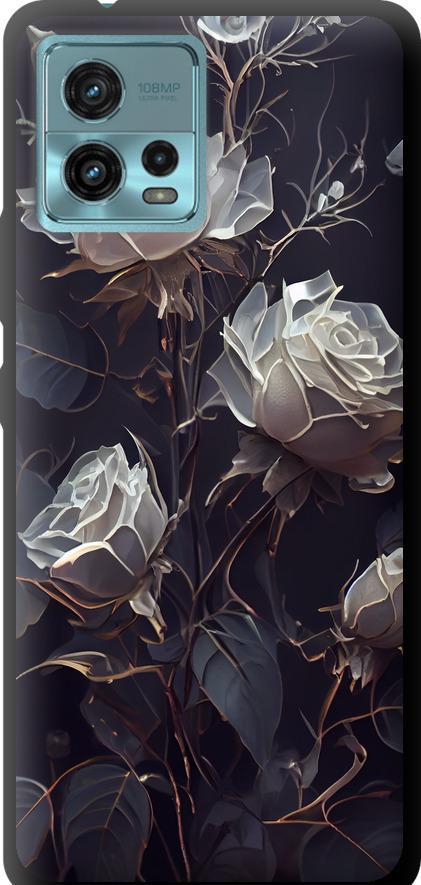 Чехол на Motorola G72 Розы 2 (5550b-2859-42517)
