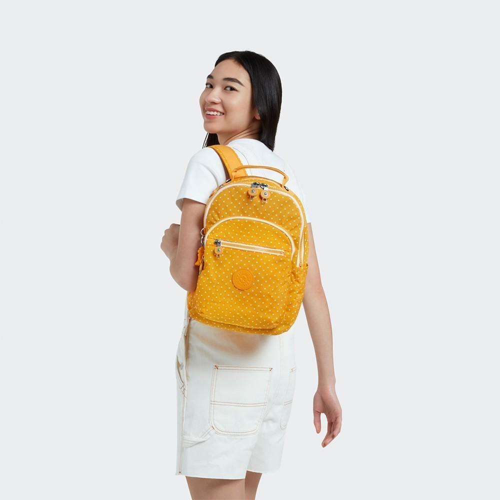 Рюкзак Kipling Basic Soft Dot 14 л Yellow (KI5611_M67) - фото 8