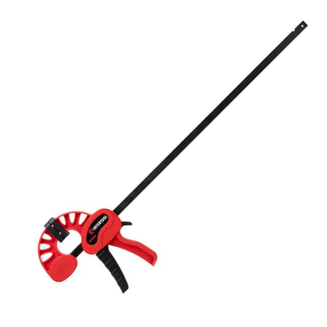 Струбцина автомат Intertool HT-6145 450х60 мм зусилля затиску до 70 кг Intertool HT-6145 (129536)