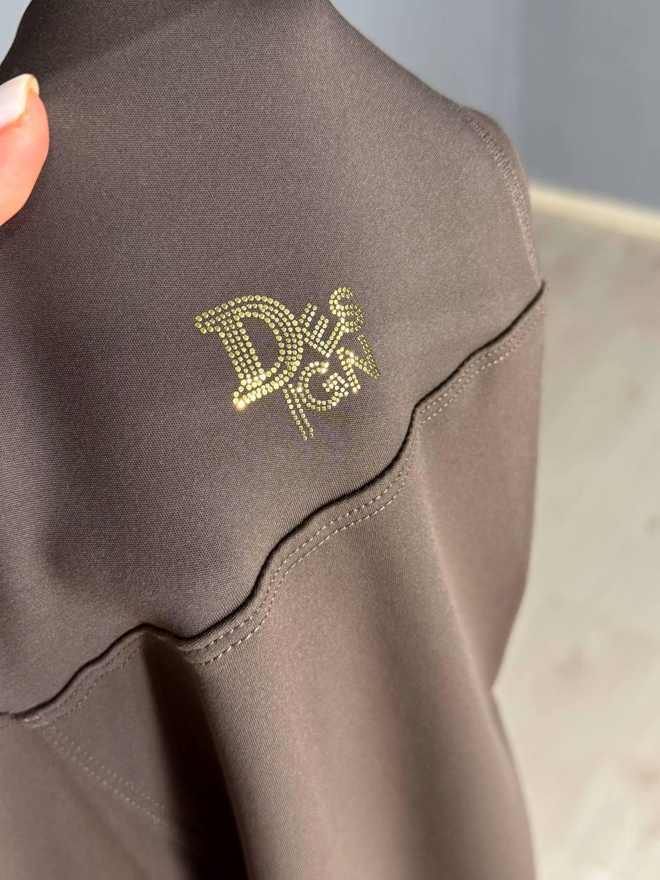 Лосини жіночі Black cyclone 316 утеплені з широким поясом 2XL Коричневий (5252) - фото 7 Лосини жіночі Black cyclone 316 утеплені з широким поясом 2XL Коричневий (5252) - фото 7