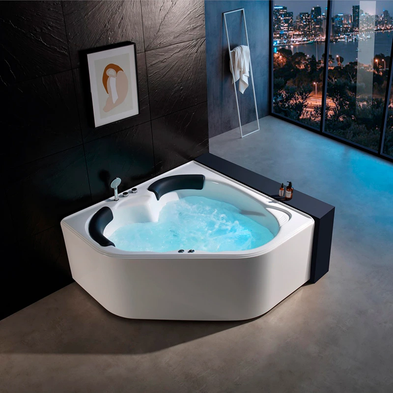 Ванна гідромасажна GOLSTON G-A212 кутова 1500х1500х640 мм (25086021)