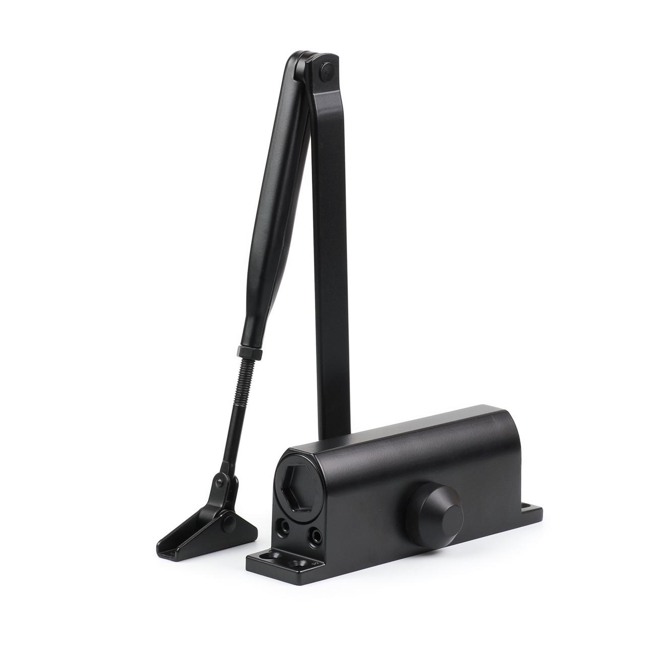 Дверний доводчик Siba SB-1024 EN2/3/4 до 80 кг Чорний (SB-1024 Black)