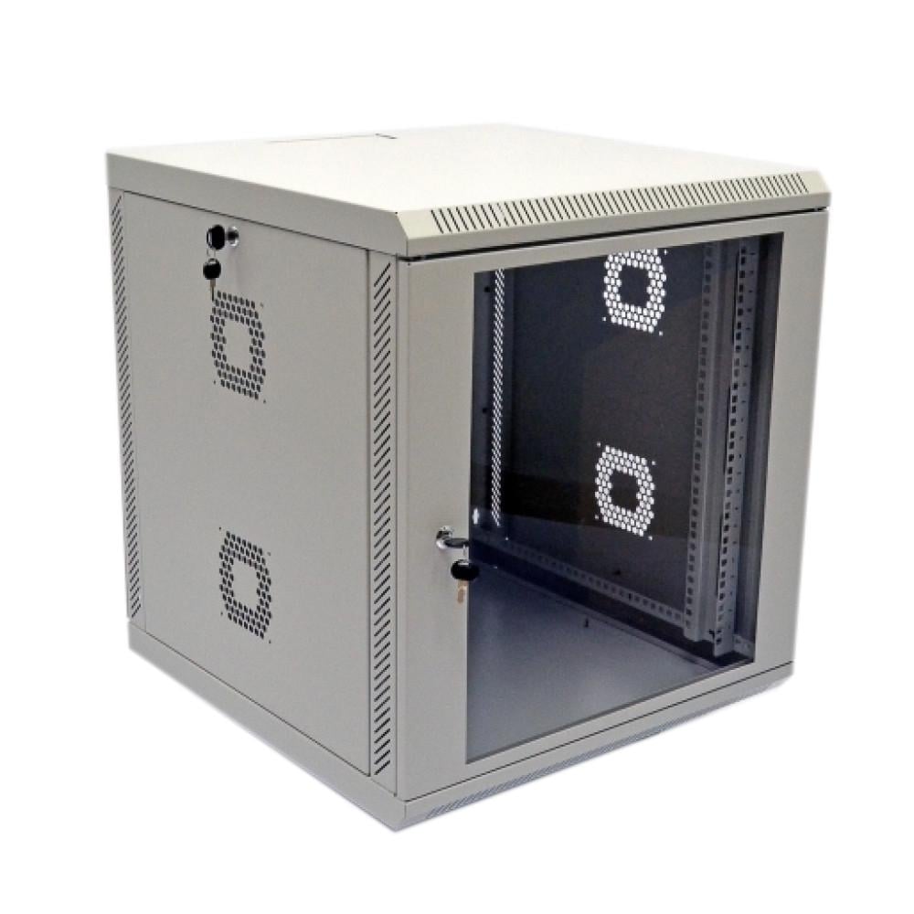 Шафа 12U 600х600х640 мм акрилове скло UA-MGSWA126G