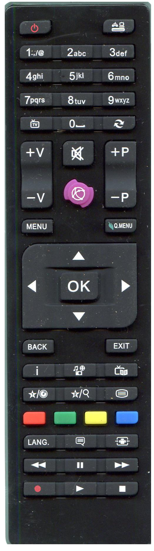 Пульт для телевизора GRUNDIG SNL0575A (3004636)