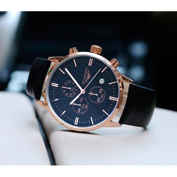 Наручные часы Guanquin Digit с хронографом и сапфировым стеклом (1037342352) - фото 7 Наручные часы Guanquin Digit с хронографом и сапфировым стеклом (1037342352) - фото 7