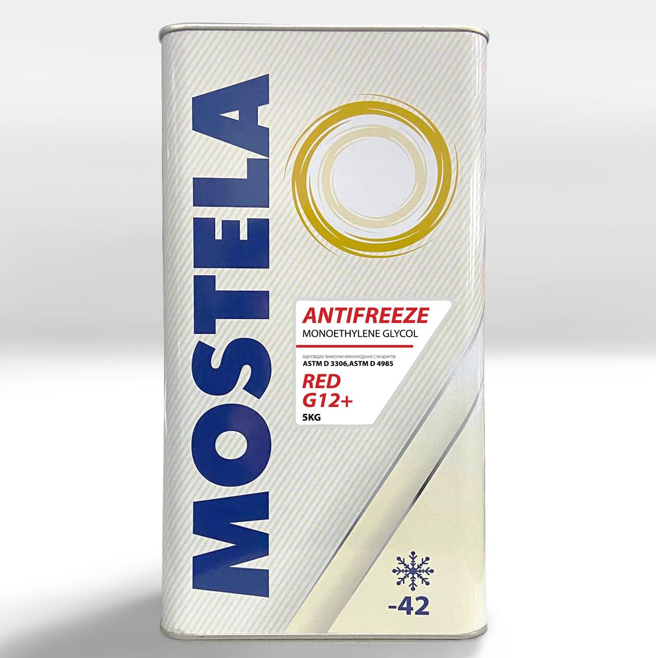 Антифриз Mostela G12 5 л Red (29505707)