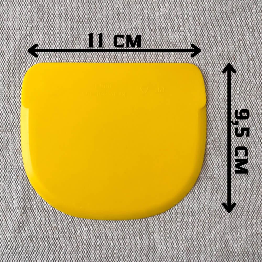 Набор шпателей-скребков для теста 3 шт. (3674) - фото 4