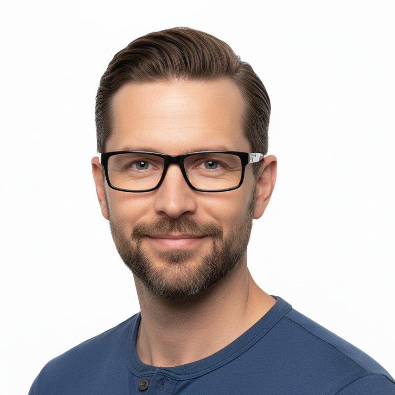 Очки мужские для зрения в пластиковой оправе на флексе минуса -2.5 (1001)