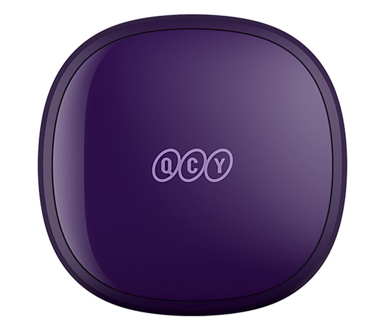 Навушники TWS QCY T13X Violet - фото 3