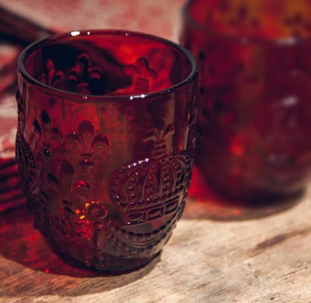 Стакан для напитков Корона 250 мл Красный (21-TM0006-R) - фото 5 Стакан для напитков Корона 250 мл Красный (21-TM0006-R) - фото 5