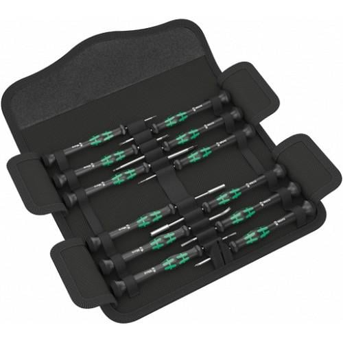 Набір викруток WERA Kraftform Micro 12 Electronics 1 (включає TORX PLUS® IPR та Microstix®) (05073677001)