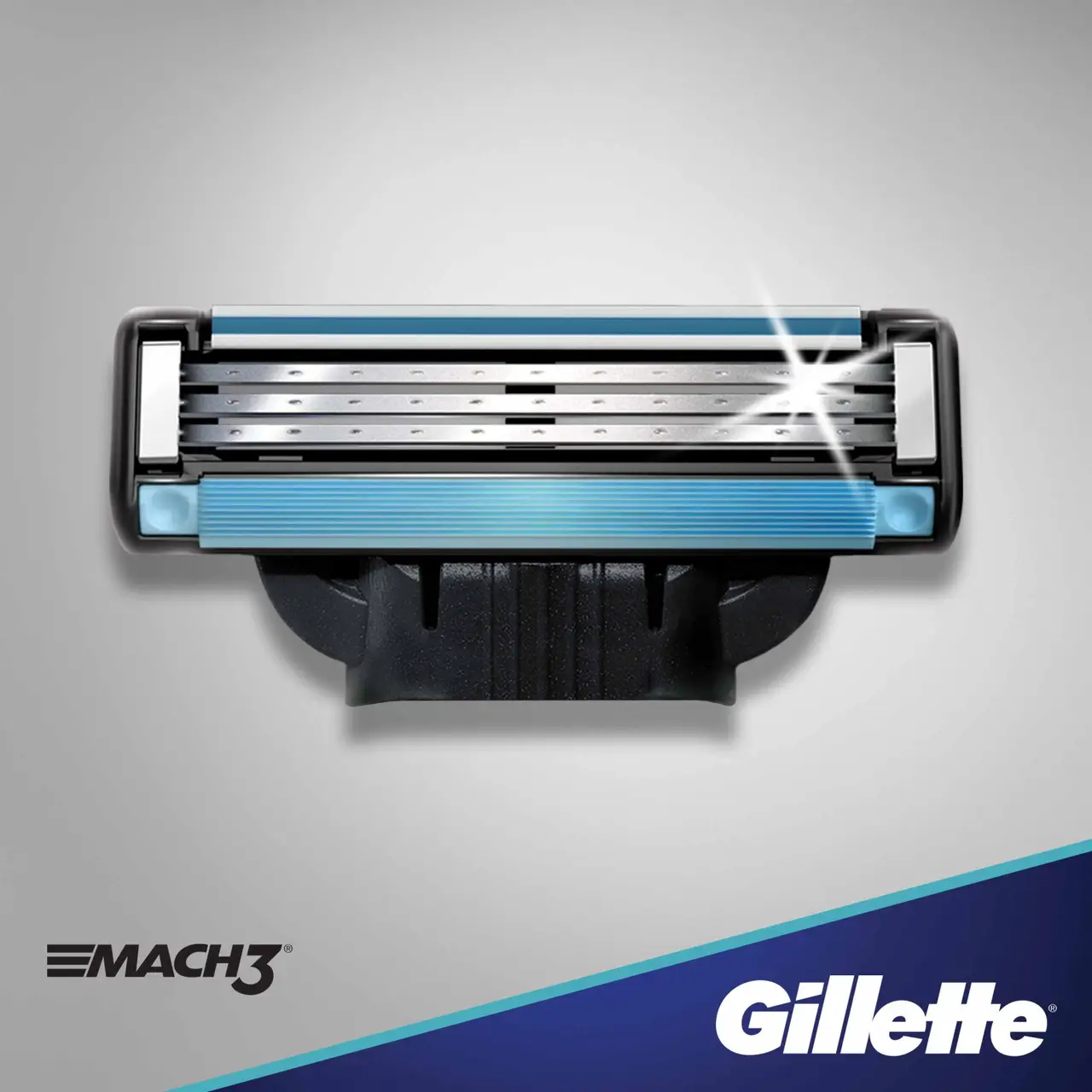 Лезвия для бритья Gillette Mach3 2 шт. (Klg9es) - фото 3