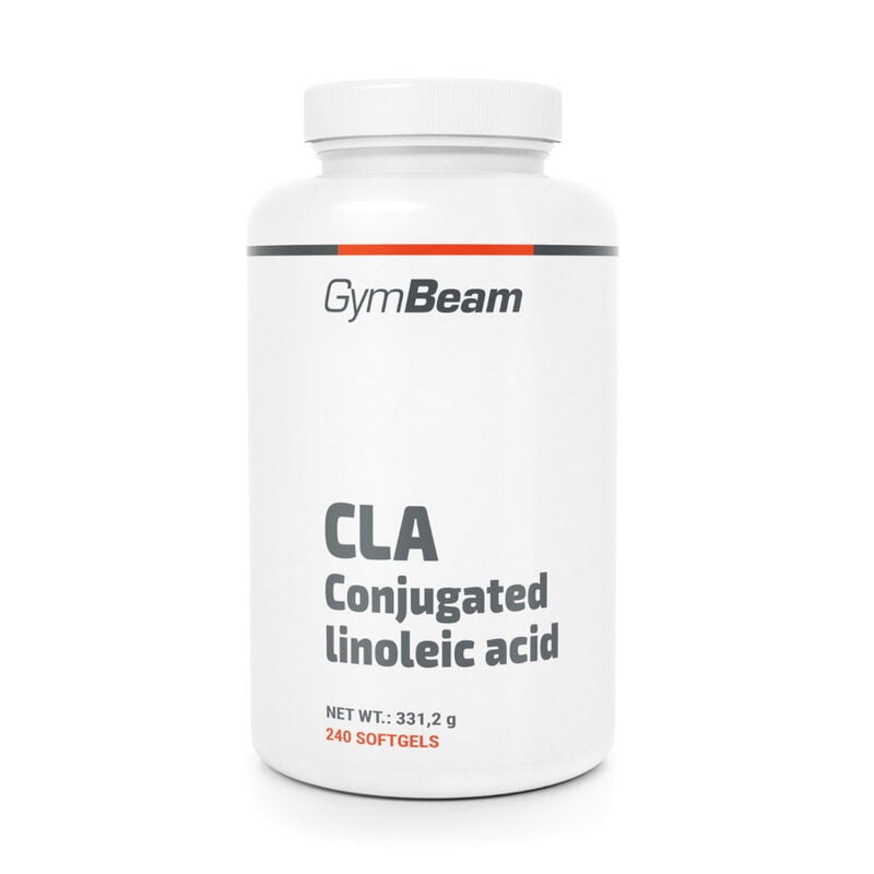 Конъюгированная линолевая кислота из сафлорового масла GymBeam CLA 240 капс.