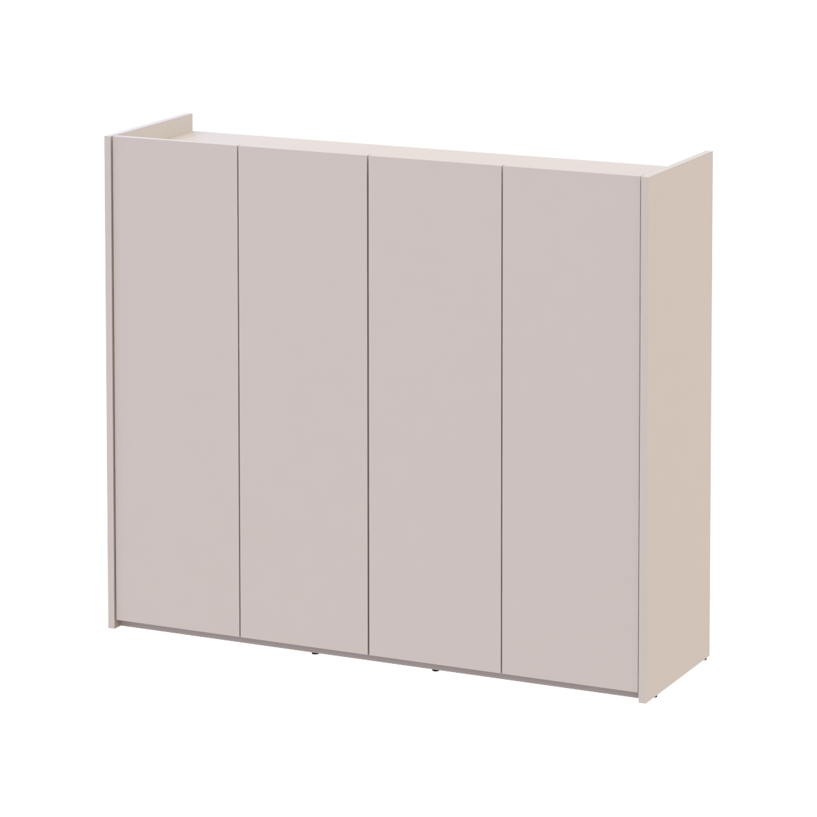 Тумба для взуття Doros Кассель 4 ДСП 128х40х110 см Кашемір (41516213) - фото 1 Тумба для взуття Doros Кассель 4 ДСП 128х40х110 см Кашемір (41516213) - фото 1