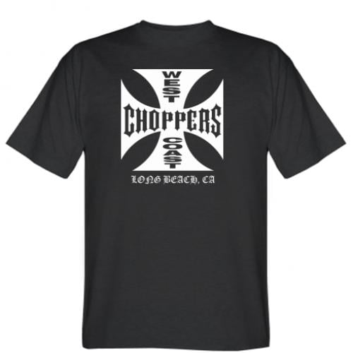 Футболка чоловіча "West Coast Choppers, Long Beach, CA" L Чорний (17783495-2-203332-L)