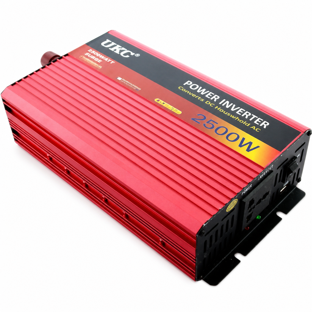 Преобразователь напряжения 12V-220V 2500W инвертор автоинвертор с функцией плавного пуска UKC AR 2500W (11911)