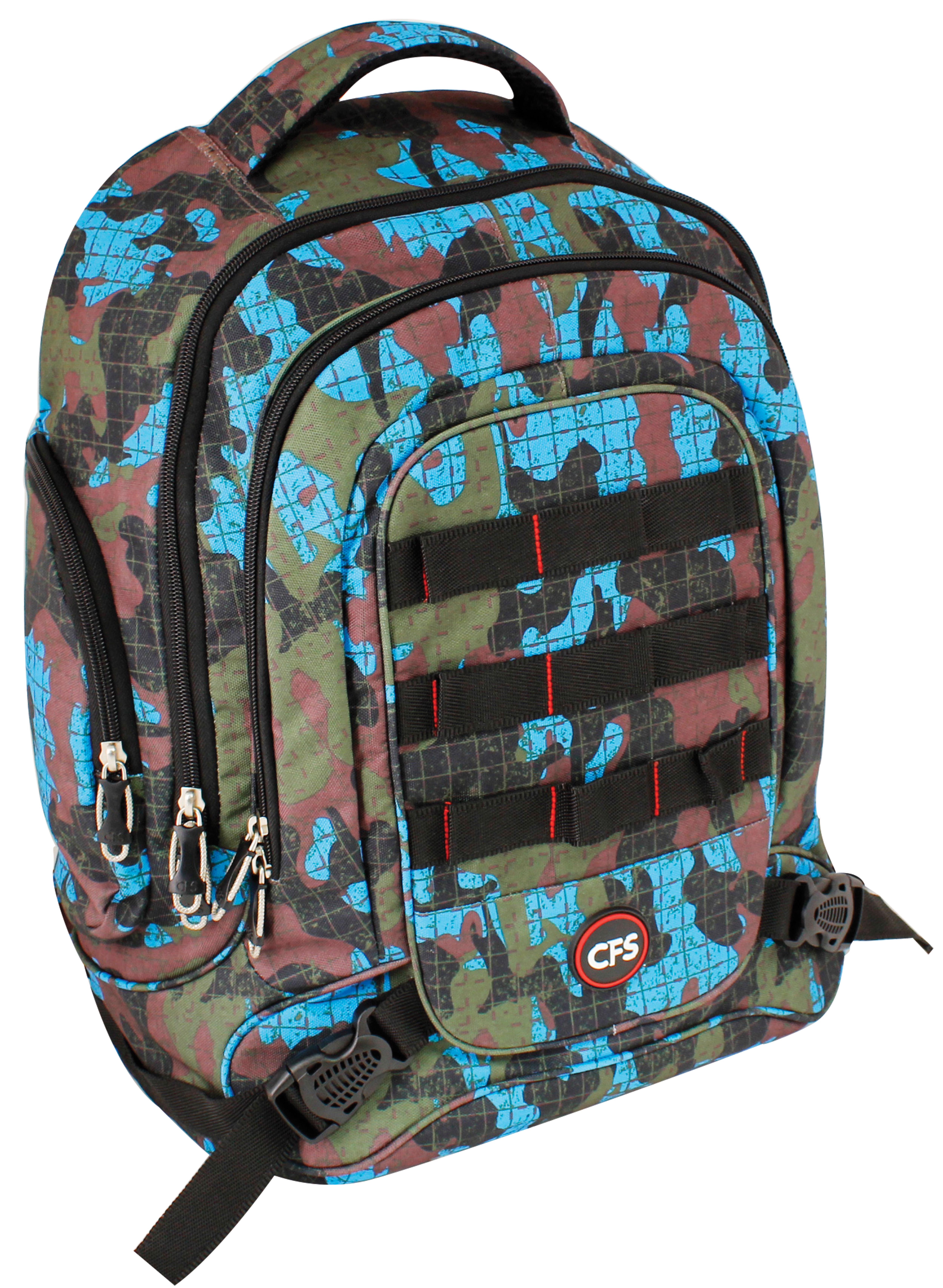 Рюкзак молодежный Cool For School 39x33x10 см 6-15 л Разноцветный (CF85849)