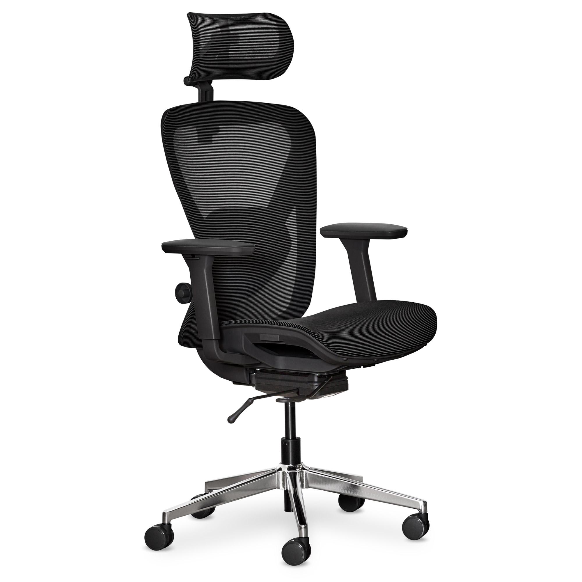 Кресло Mealux Q1 Air Black (HF -Q1 M/B)