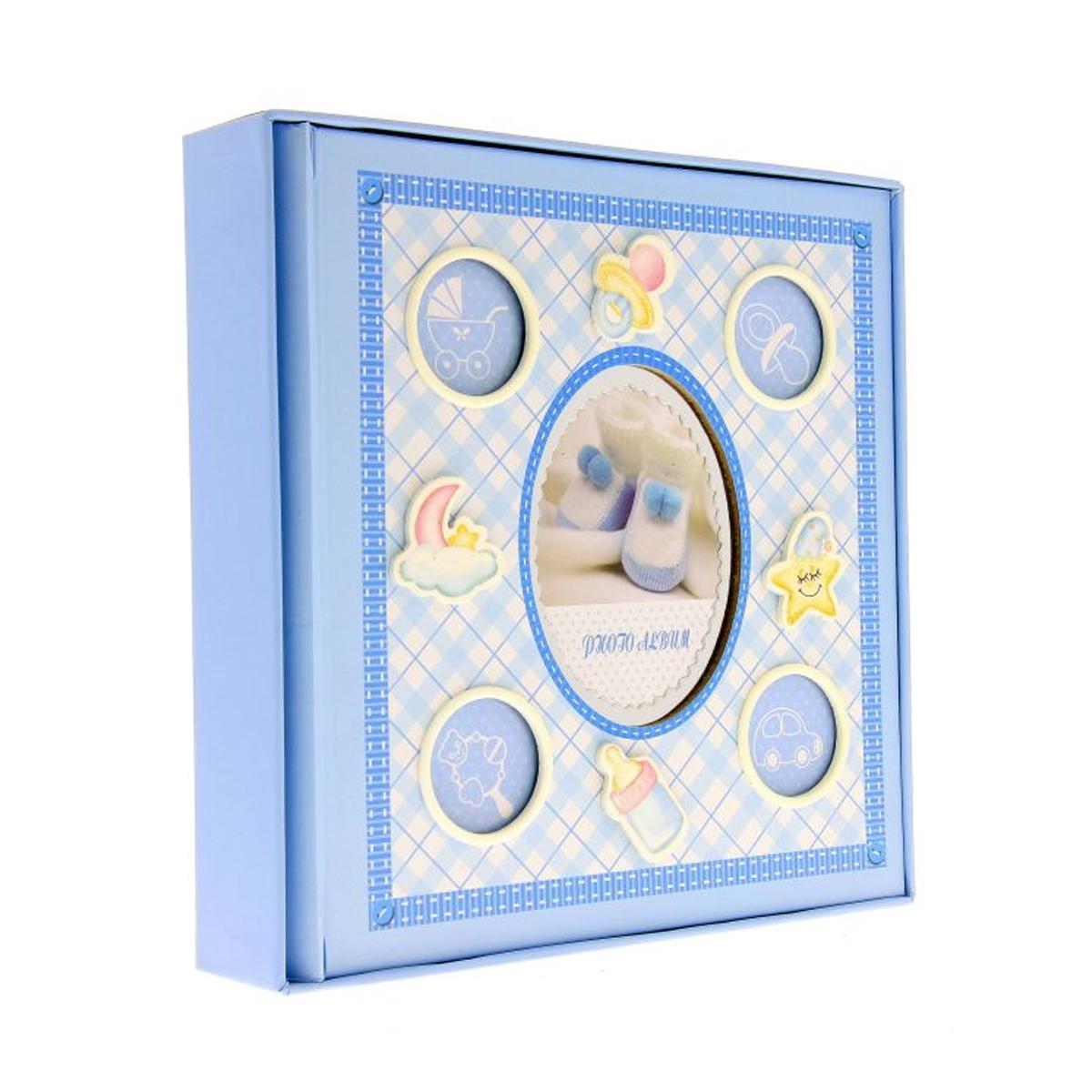 Фотоальбом Gedeon KD46200WB BABY-19 box 10x15 см 200 фото Blue