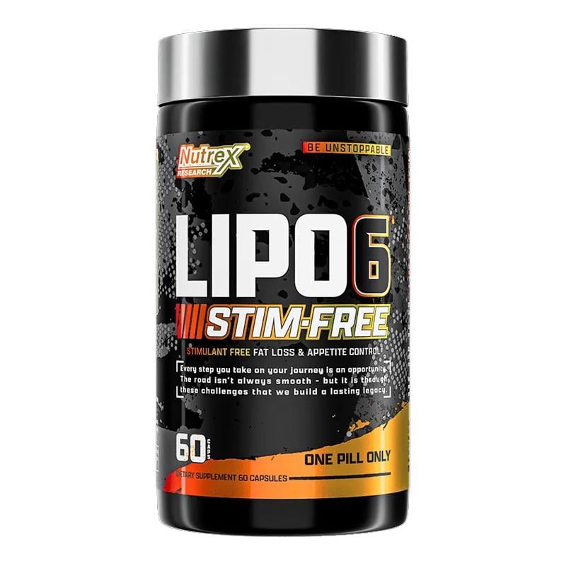 Жиросжигатель комплексный Nutrex Lipo 6 Black Stim-Free Ultra Concentrate 60 капс. (11633-01)