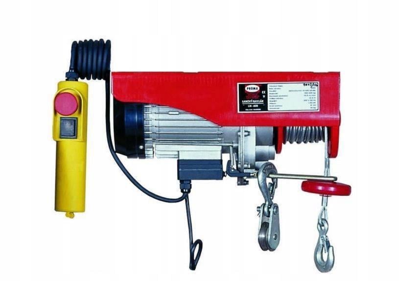 Лебідка тросова PROMA LN-1000 999 кг