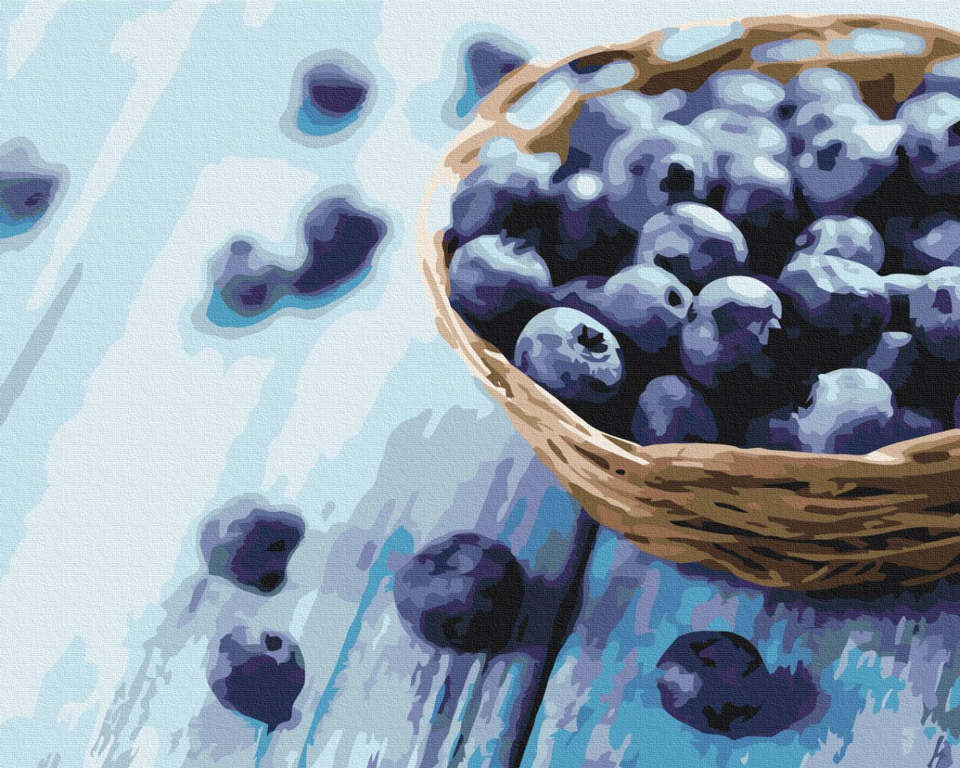 Картина по номерам Brushme Премиум Черника 40x50 см (PBS31481)