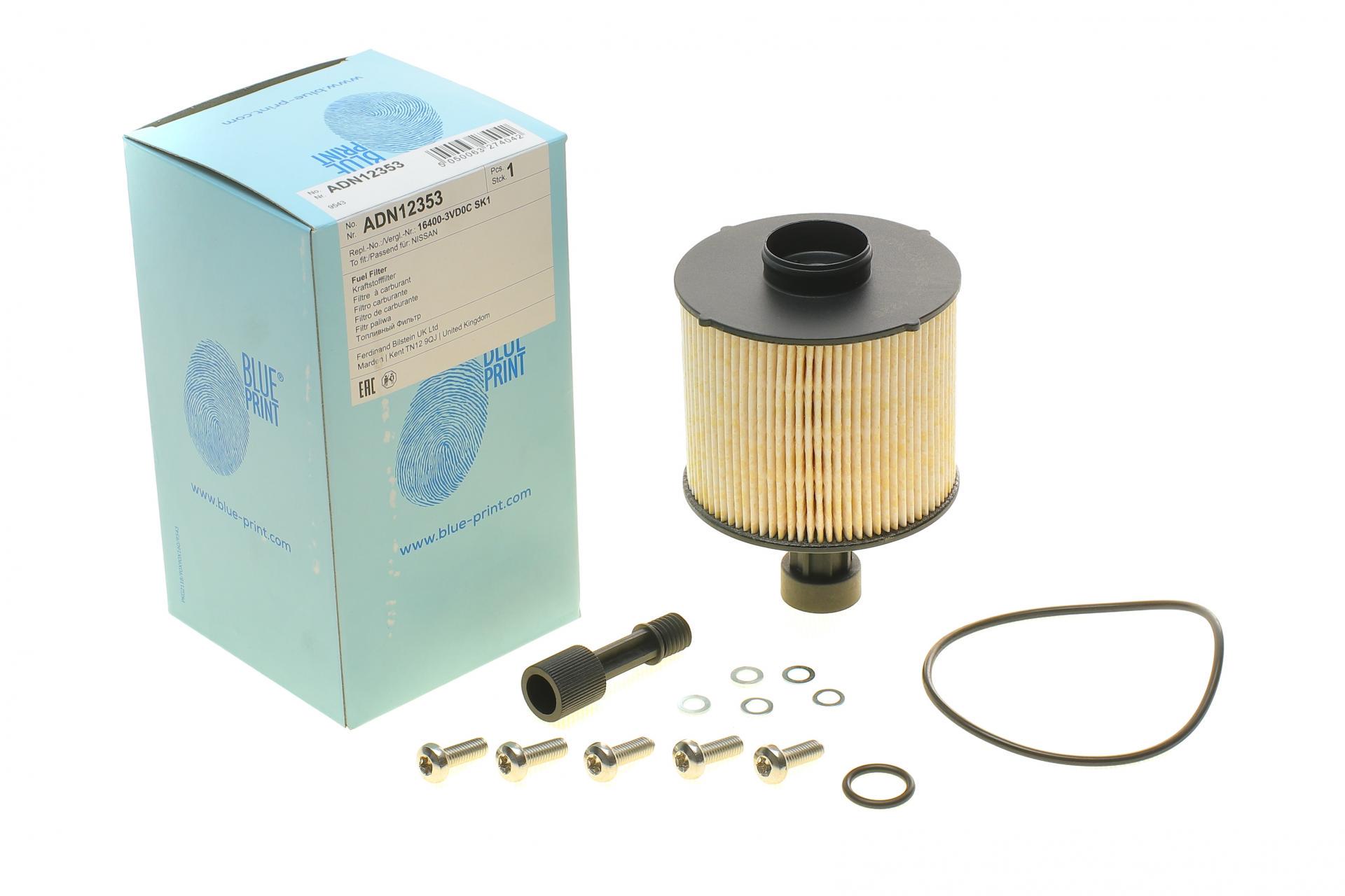 Фильтр топливный BLUE PRINT для Renault Kangoo/Dokker/Duster/Logan 1,5dci 10- (ADN12353)