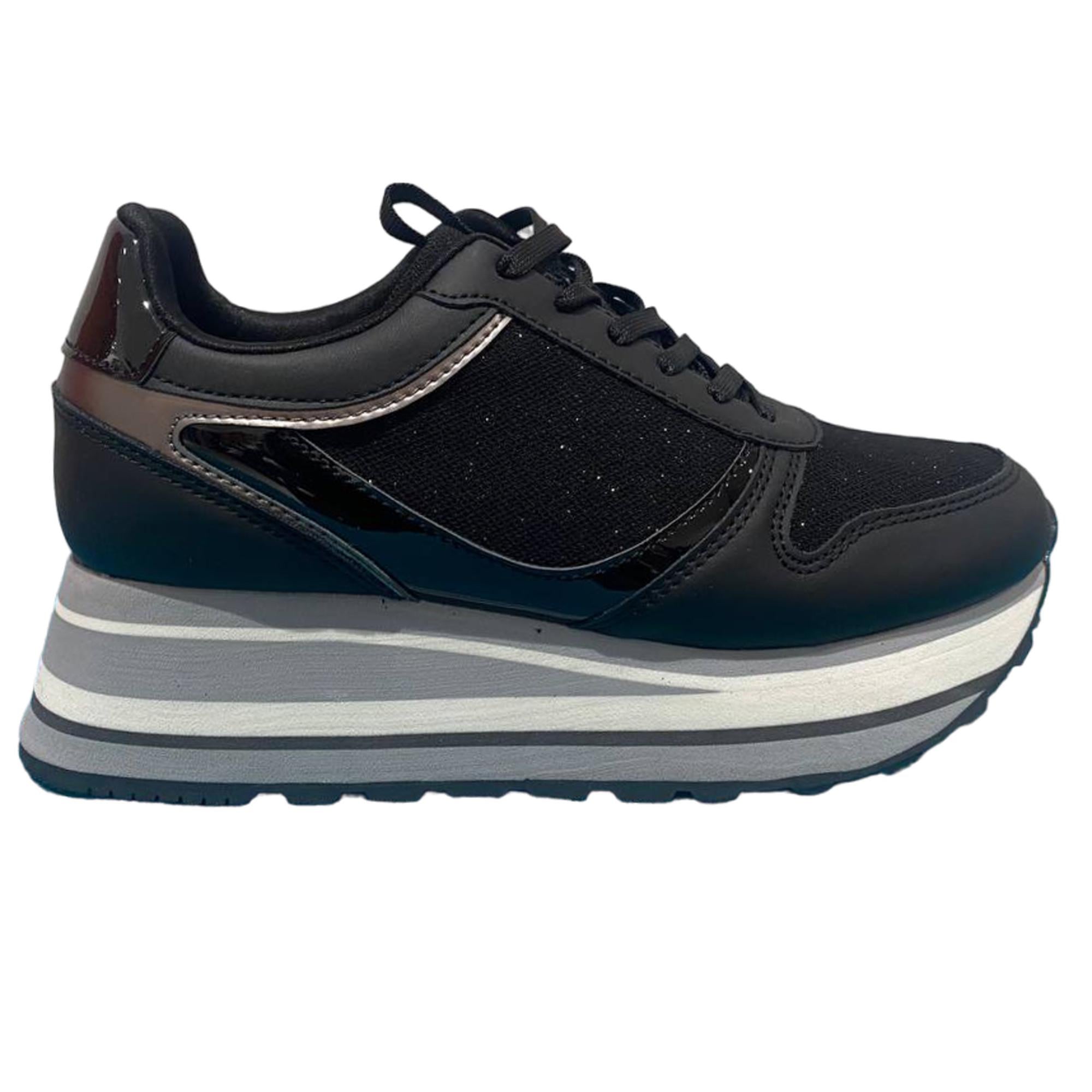 Кроссовки женские весенние Butigo р. 36 Черный (080098-36)