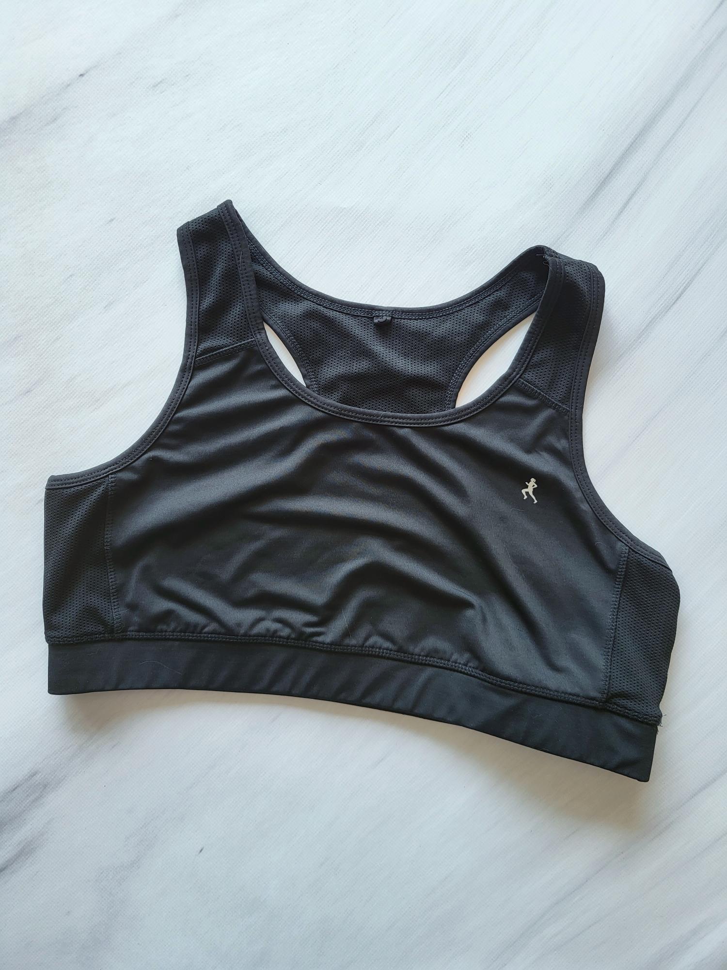 Топ женский спортивный однотонный для бега 10881 2XL/50 Черный (f30c501f) Топ женский спортивный однотонный для бега 10881 2XL/50 Черный (f30c501f)