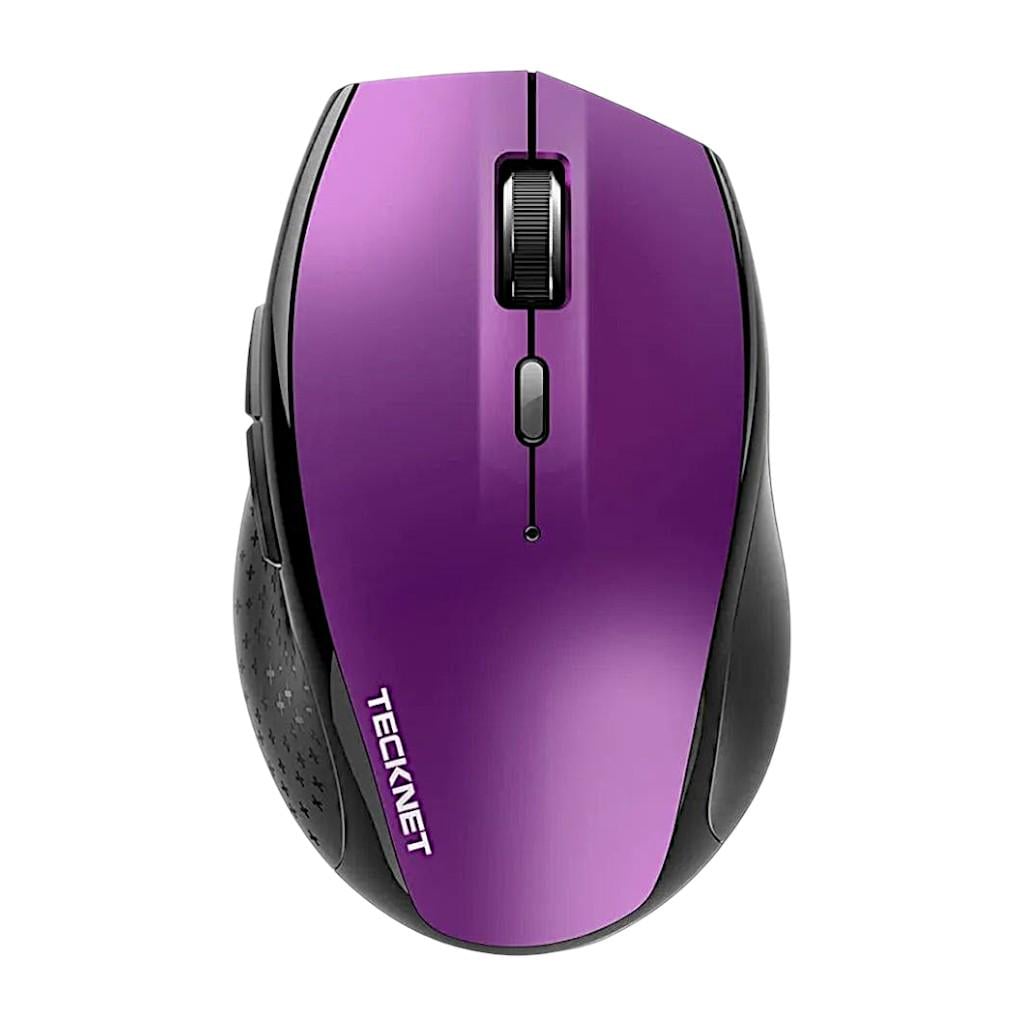 Миша бездротова Bluetooth ECKNET 4800 DPI ергономічна 6 кнопок Purple (33245462) Миша бездротова Bluetooth ECKNET 4800 DPI ергономічна 6 кнопок Purple (33245462)