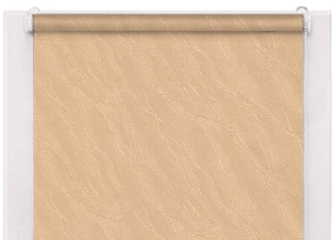 Роллета тканевая Woda 1839 160х160 см Коричневый (18165410)