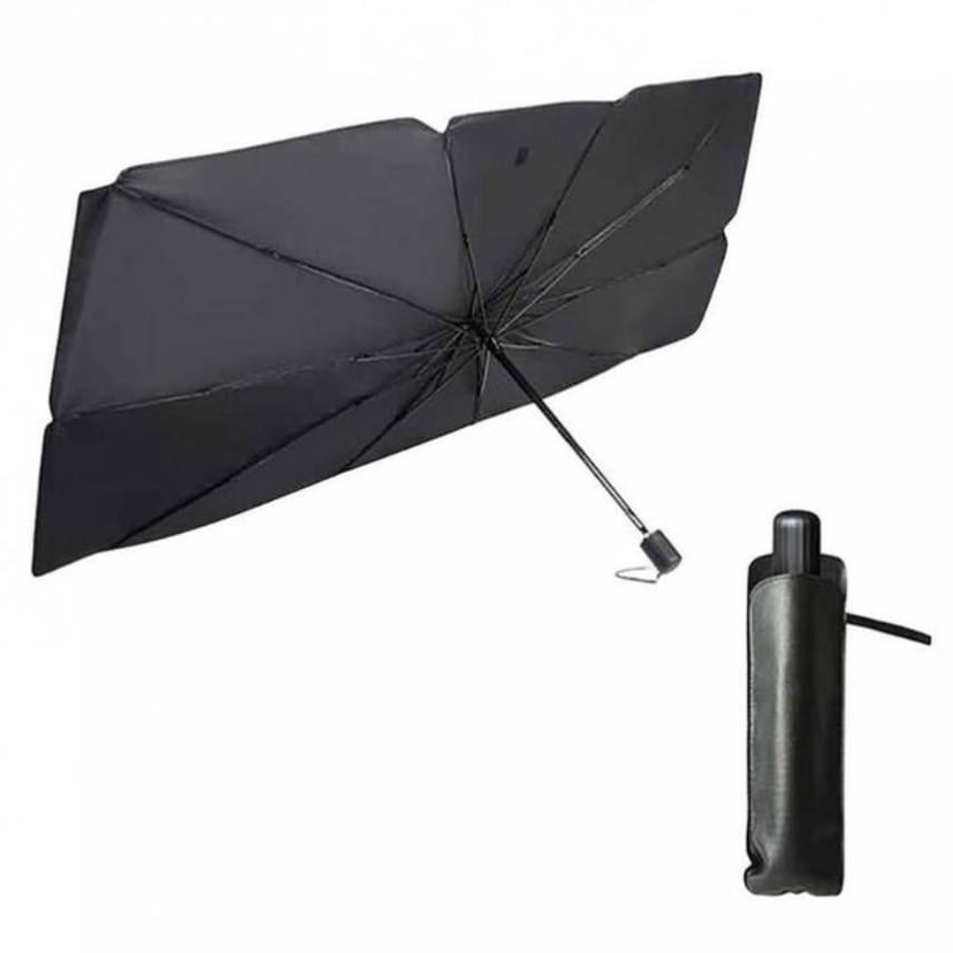 Парасолька сонцезахисна для авто складана з чохлом 110х65 см (06052025KS110) - фото 2 Парасолька сонцезахисна для авто складана з чохлом 110х65 см (06052025KS110) - фото 2
