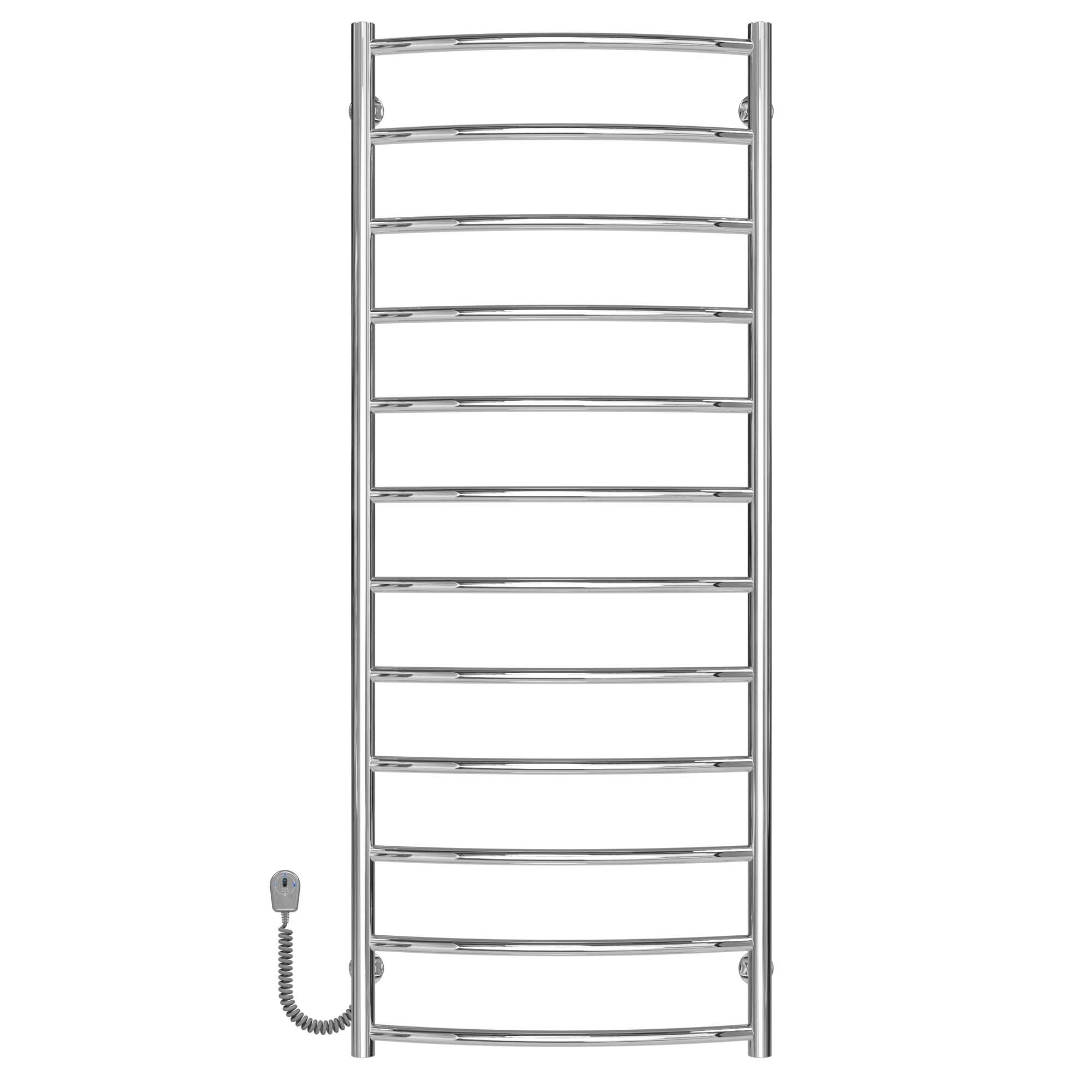 Полотенцесушитель электрический Deffi Классик П12 EF16 левое подключение нержавеющая сталь 500х1300 мм Хром (C.DK.130.50.12.ECL5)