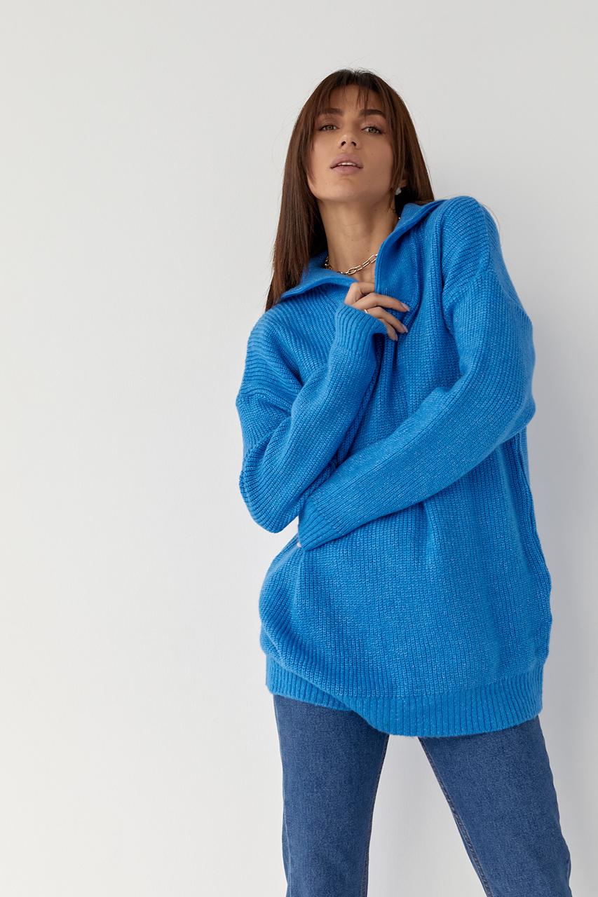 Туніка оверсайз L Джинсовий (9506329) - фото 6 Туніка оверсайз L Джинсовий (9506329) - фото 6