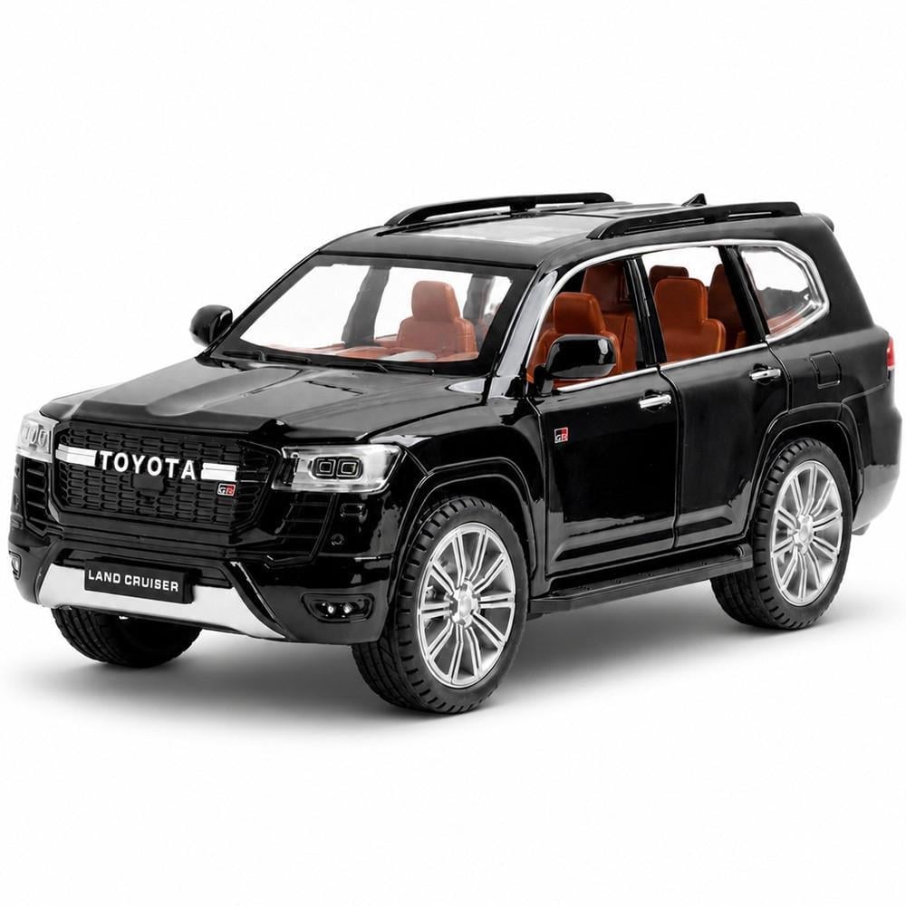 Игрушка Toyota Land Cruiser 300 GR Sport металлическая 1:24 инерционная со светом/звуком/открываются двери и капот (34844049)