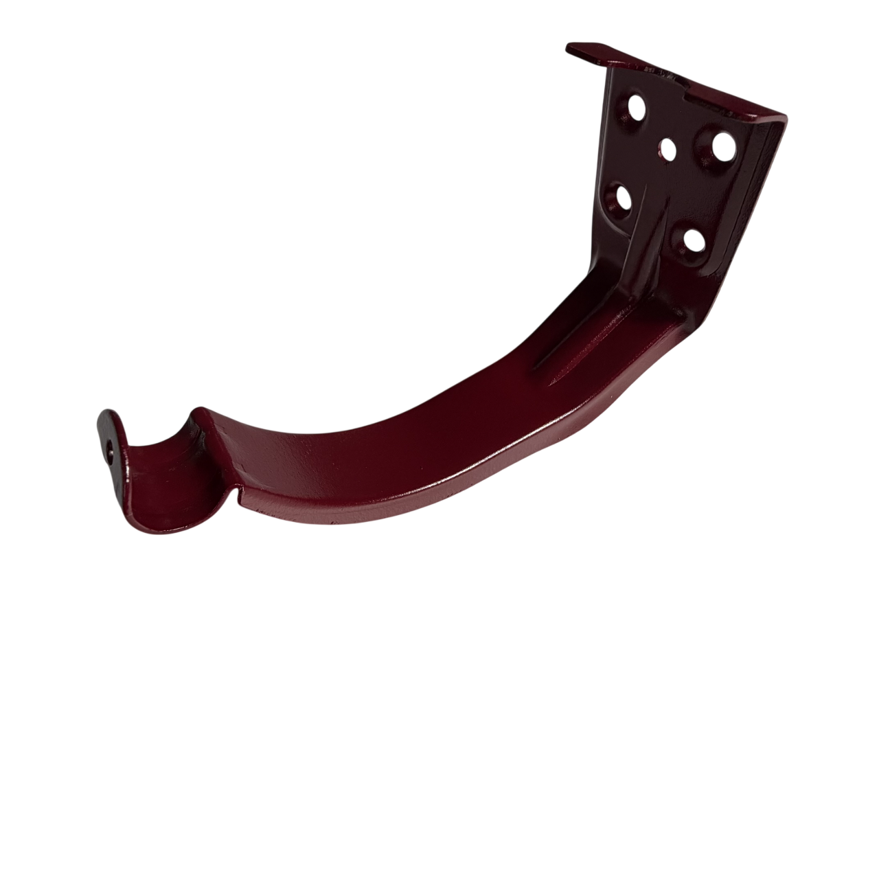 Держатель желоба торцевой водосточный Alpine 125/90 мм 1,2 мм Вино-красный/темная-вишня (RAL 3005)