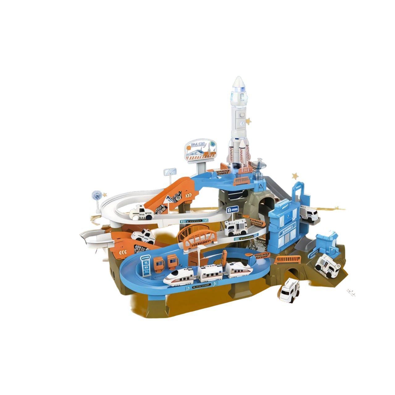 Трек ZX 006 A Космическая станция свет мелодия озвучивание на английском