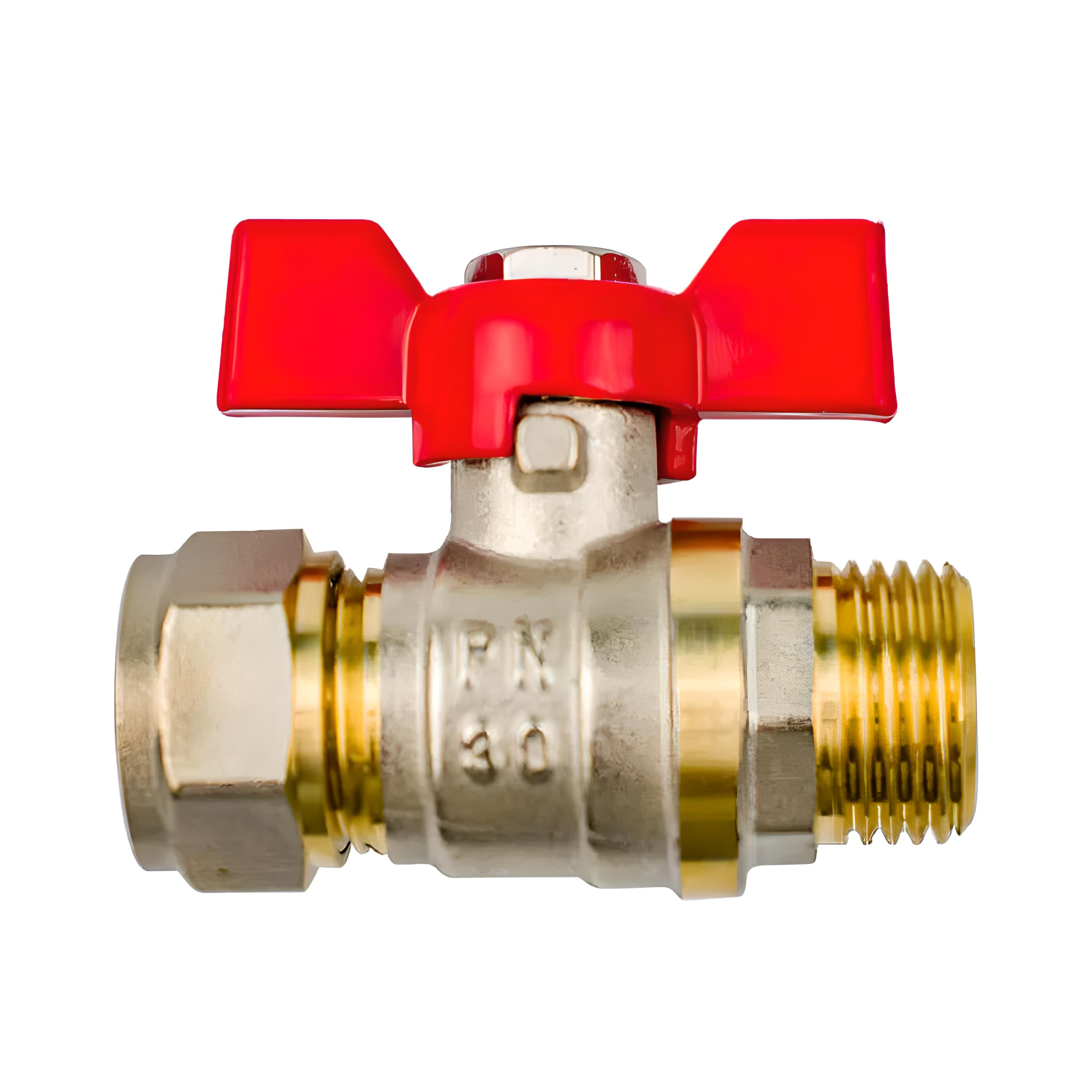 Кран шаровой Karro РЗ 20 мм x 3/4" (SQ-1039087) Кран шаровой Karro РЗ 20 мм x 3/4" (SQ-1039087)