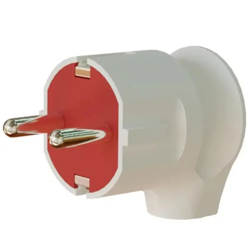 Электровилка боковая штепсельная с заземлением Neomax NX1004