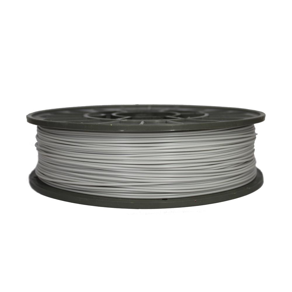 Нить пластиковая PLA Pochatok Filament для 3D принтера 1,75 мм 0,75 кг Светло-серый (13043)