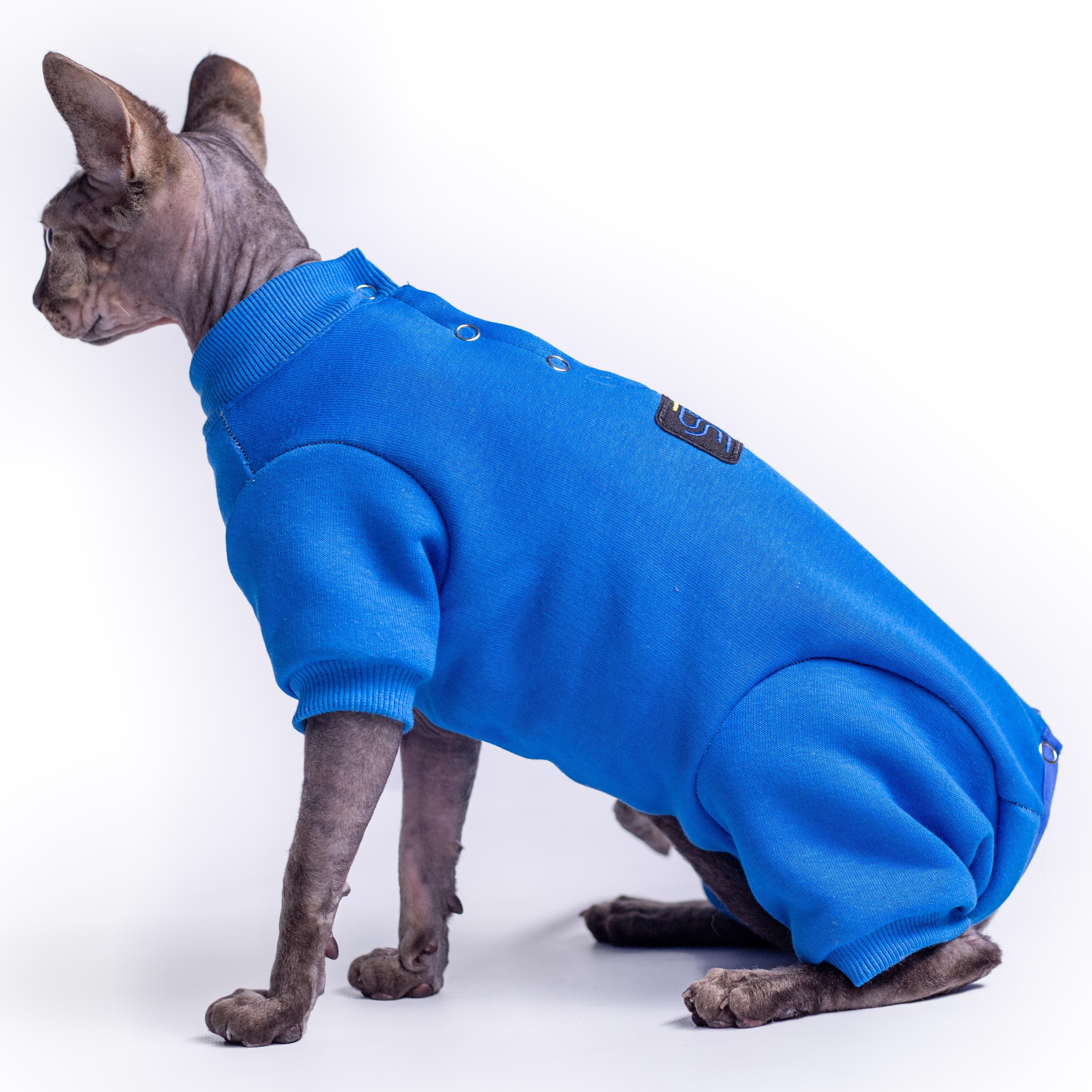 Боді-комбінезон для котів утеплений Style Pets XXS Elektro (453XXS) - фото 7