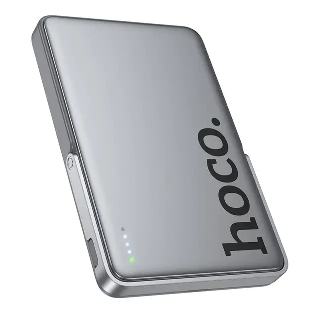Батарея портативная Hoco Q36 Sunlight PD20W 5000mAh Metal Grey Батарея портативная Hoco Q36 Sunlight PD20W 5000mAh Metal Grey