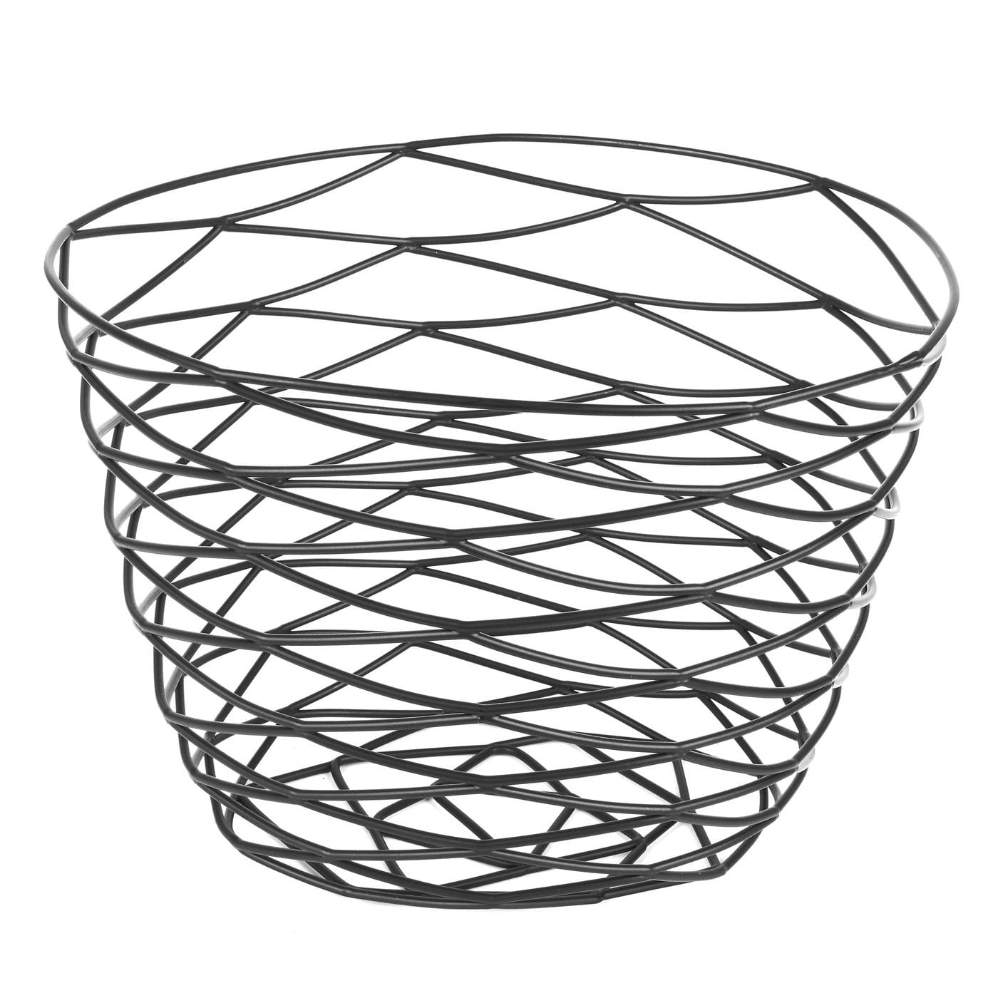 Кошик для фруктів Tadar Geo 24х21х18 см Чорний